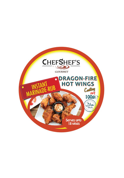 Dragon-Fire Hot Wings